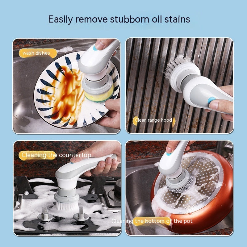 4-in-1 Electric Cleaning Scrubber