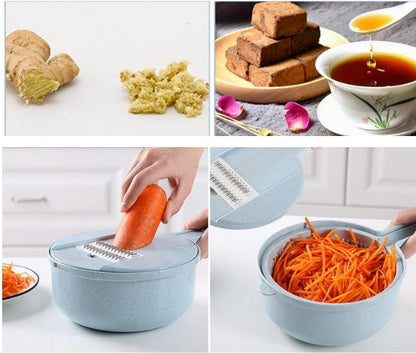 8-in-1 Mandoline Slicer Cutter