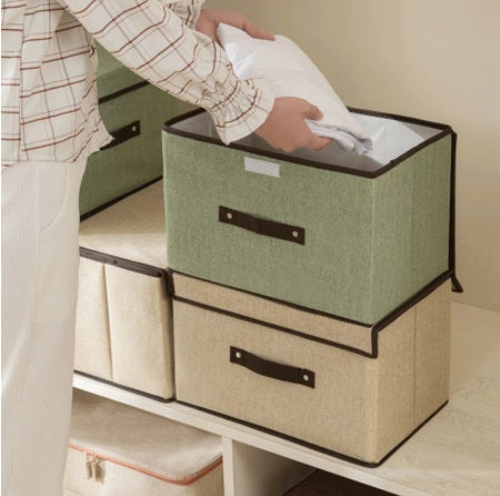 35L Fabric Storage Box Organizer