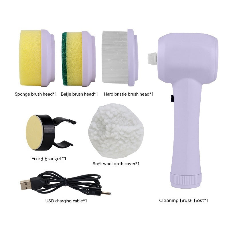 4-in-1 Electric Cleaning Scrubber