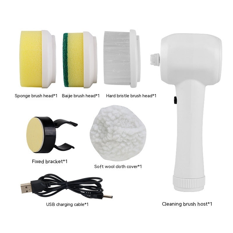 4-in-1 Electric Cleaning Scrubber