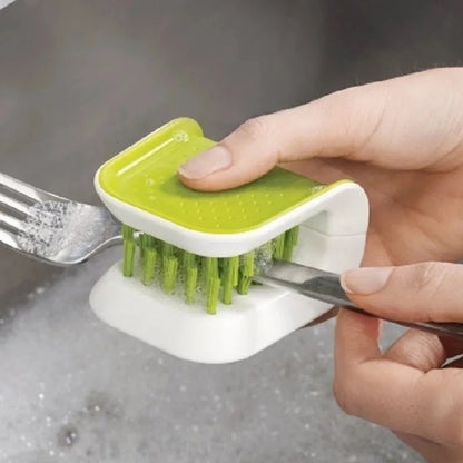 U-Shaped Cutlery Cleaner Brush