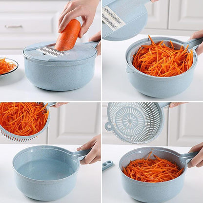 8-in-1 Mandoline Slicer Cutter