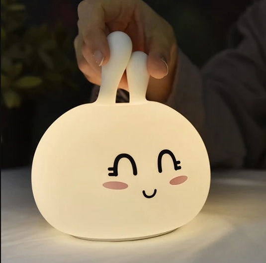 Adorable Marshmallow Bunny LED Night Light