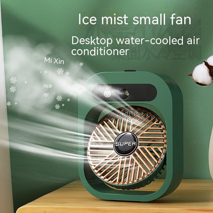 Portable Air Cooling Misting Fan