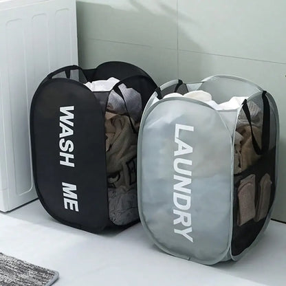 Space Saving Collapsible Portable Laundry Hamper