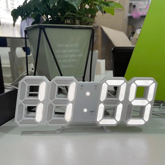 3D LED Luminous Digital Clock