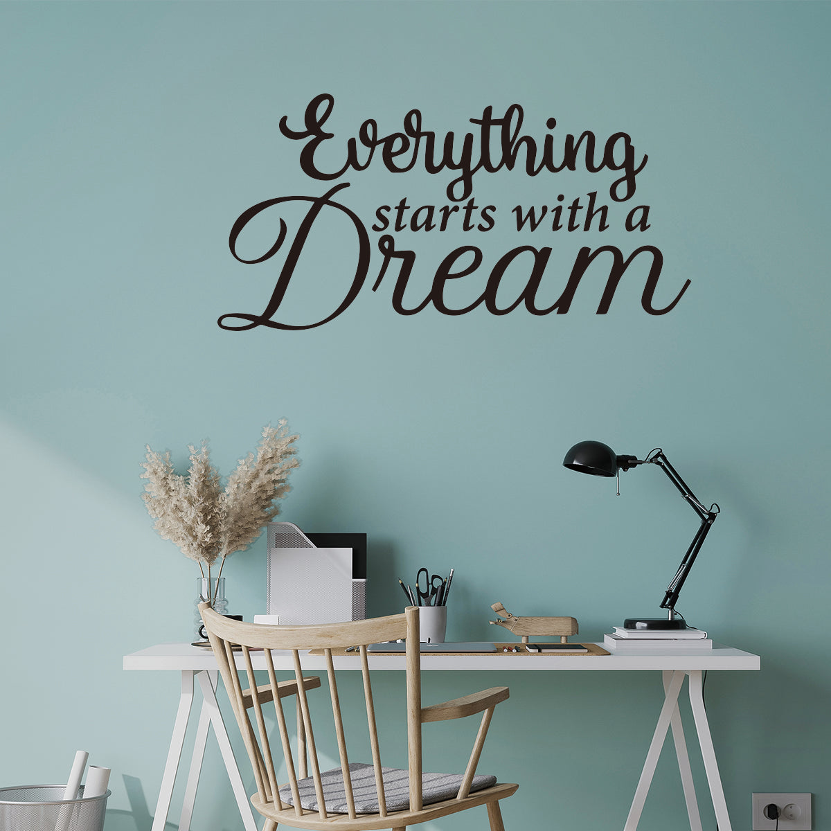 Inspirational Quote Waterproof Wall Sticker